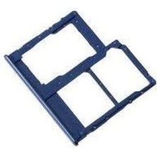 İndirim Plus Samsung Galaxy Uyumlu M01 Core Sim Kart Yuvası Sim Kart Çekmecesi Mavi Renk