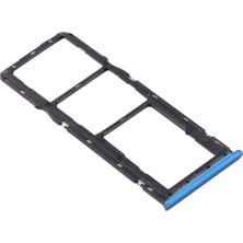 İndirim Plus Realme Narzo 30A Uyumlu Sim Kart Yuvası Sim Kart Çekmecesi Mavi Renk Ilanı