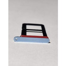 İndirim Plus Vivo X50 Uyumlu Frost Sim Kart Yuvası Sim Kart Çekmecesi Mavi Renk Ilanı