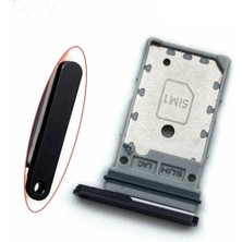İndirim Plus Samsung Galaxy Uyumlu S22 Uyumlu Sim Kart Yuvası Sim Kart Çekmecesi Siyah Renk