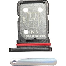 İndirim Plus Oppo Uyumlu Reno 10 Pro Sim Kart Yuvası Sim Kart Çekmecesi Siilver Renk Ilanı