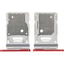 İndirim Plus Samsung Galaxy Uyumlu S20 Fe Sim Kart Yuvası Sim Kart Çekmecesi Kırmızı Renk S20FE