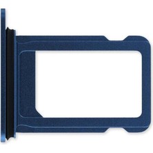 İndirim Plus iPhone 14 Plus Sim Çekmecesi Çift Simli Modeller Için Sim Kart Yuvası (Mavi Renk)