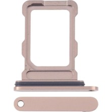 İndirim Plus iPhone 16 Pro Max Sim Çekmecesi Tek Sim Için Sim Kart Yuvası (Çöl Titanyum Renk)