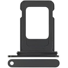 İndirim Plus iPhone 12 Sim Çekmecesi Çift Simli Modeller Için Sim Kart Yuvası (Siyah Renk)
