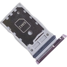 İndirim Plus Samsung Galaxy Uyumlu S23 Plus Sim Kart Yuvası Sim Kart Çekmecesi Lavanta Renk