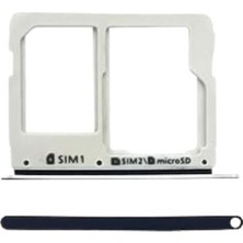 İndirim Plus Samsung Galaxy Uyumlu C7 Pro Sim Kart Yuvası Sim Kart Çekmecesi Siyah Renk Ilanı