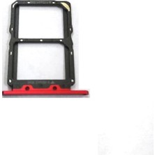İndirim Plus Honor Uyumlu View 20 Sim Kart Yuvası Sim Kart Çekmecesi Red Renk Ilanı