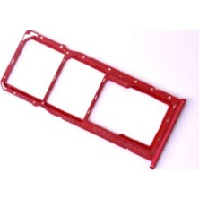 İndirim Plus Oppo Uyumlu A1K Uyumlu Sim Kart Yuvası Sim Kart Çekmecesi Kırmızı Renk Ilanı