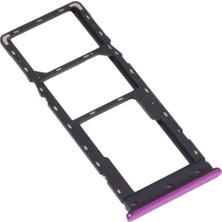 İndirim Plus Tecno Camon 17 Sim Kart Yuvası Sim Kart Çekmecesi Mor