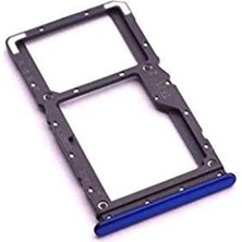 İndirim Plus Oppo Uyumlu F11 Sim Kart Yuvası Sim Kart Çekmecesi Mavi Renk Ilanı