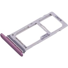 İndirim Plus Samsung Galaxy Uyumlu S9 S9 Plus Sim Kart Yuvası Sim Kart Çekmecesi Mor Uyumlu