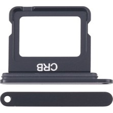 İndirim Plus iPhone 16 Sim Çekmecesi Tek Simli Modeller Için Sim Kart Yuvası (Siyah Renk)