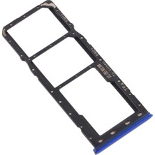İndirim Plus Realme Narzo 10A Sim Kart Yuvası Sim Kart Çekmecesi Mavi Renk Ilanı