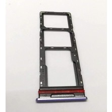 İndirim Plus Tecno Camon 18 Sim Kart Yuvası Sim Kart Çekmecesi Mor
