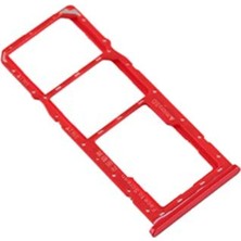 İndirim Plus Realme C3 Sim Kart Yuvası Sim Kart Çekmecesi Red Renk Ilanı