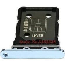 İndirim Plus Oppo Uyumlu Reno 6 Pro Gök Sim Kart Yuvası Sim Kart Çekmecesi Mavi Renk Ilanı