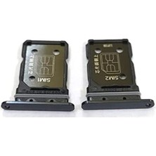 İndirim Plus Oppo Uyumlu Reno 6 Pro Stellar Sim Kart Yuvası Sim Kart Çekmecesi Siyah Renk