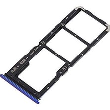 İndirim Plus Vivo Y17 Sim Kart Yuvası Sim Kart Çekmecesi Mavi Renk Ilanı