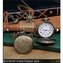 Kartal Tasarımlı Köstekli Saat