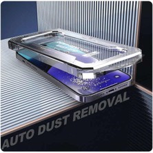 iPhone 16 Pro Max Uyumlu Ekran Koruyucu Takma Aparatlı Kolay Kurulum Darbelre Dayanklı Temperli Cam