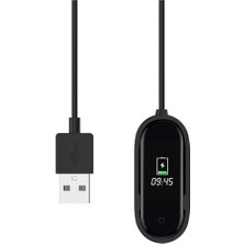 Xiaomi Mi Band 4 Şarj Kablosu M4 Siyah Renk Bileklik USB Şarj Aleti