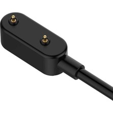 Huawei Band 6/6 Pro/7 Uyumlu Şarj Kablosu Siyah Renk USB Şarj Aleti Kablosu Şarj Cihazı Kablosu