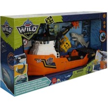 49206 Sesli ve Işıklı Wild Quest Köpek Balığı ve Gemi Oyun Seti
