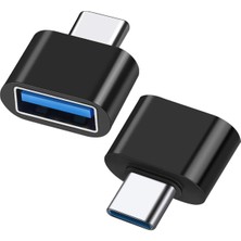 Iphone/ipad/macbook Uyumlu Type-C To USB Çevirici Metal Dönüştürücü 3.0 Yüksek Hızlı Veri Aktarm Otg