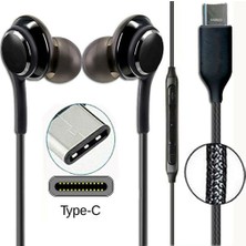 Usb-C 15 15 Pro 16 Plus 16 Pro Max Uyumlu Kulaklık Type-C Uyumlu Tak Çalıştır Bluetooth Gerektirmez