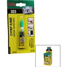 AKFİX-303 Super Glue Japon Yapıştırıcı 3gr (5060)