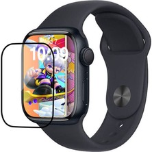 Apple Watch 3 2 1 38MM Uyumlu Watch Ekran Koruyucu Darbelere Dayanıklı Tam Kaplayan Esnek Nano Cam