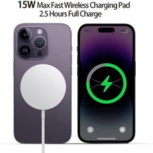iPhone X/xs/xsmax/11/12/13/14 Pro Max Uyumlu Magsafe Şarj Manyetik Wireless Kablosuz Type-C