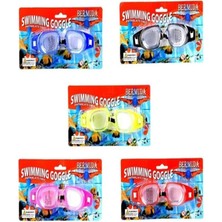 Knittingtr Karışık Renkli Silikon Antifog Yüzücü Gözlüğü, Konfor ve Net Görüş