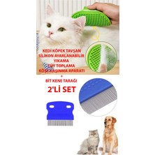 Silikon Ayarlanabilir Tüy Toplama ve Köşe Kaşımaya Uygun 2'li Set