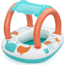 Bestway Comfort Plush Gölgelikli Bebek Botu 34203