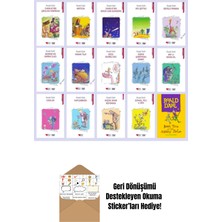 Roald Dahl Charlienin Çikolata Fabrikası Seti 15 Kitap + Okuma Sticker'ları