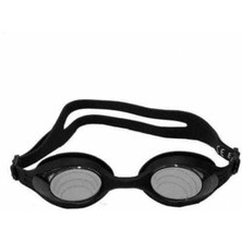 Knittingtr Yüzme Gözlüğü, Esnek Silikon, Rahat ve Şık Tasarım, Mavi Siyah Renk