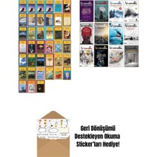 Yaşar Kemal 39 Adet Zülfü Livaneli 12 Adet Kitap + Okuma Sticker'ları