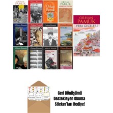 Orhan Pamuk 13 Kitap Set + Okuma Sticker'ları