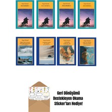 Ince Memed 4 Kitap - Bir Ada Hikayesi 4 Kitap Yaşar Kemal + Okuma Sticker'ları