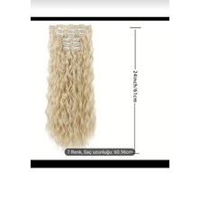 Handmade Uzun    Çıtçıt  Fiber Isıya Dayanıklı Özel  Gün Saçı Çıtçıt Saç