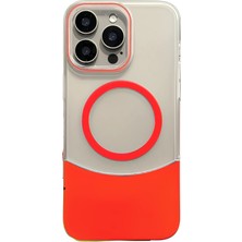 Joko Apple iPhone 15 Pro Max Velar Magsafe Kapak - Kırmızı