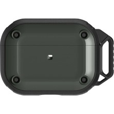 Movenchy Airpods Pro 2 (2.nesil) Asgard Kılıf - Koyu Yeşil