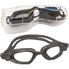 Knittingtr Şık ve Dayanıklı Yüzücü Gözlüğü, Siyah Renk, Konfor ve Performans Sağlar