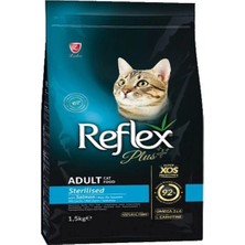 Reflex Plus Adult Somonlu Kısırlaştırılmış Kedi Maması 8 kg
