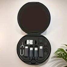 Hızlı Şarj Için Tasarlanmış 60W USB C ile USB C Kablosu / Tüm Gsm'ler Iphone, Type-C ve Micro Usb.