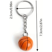 Mini Basketbol Topu Anahtarlık