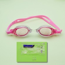 Knittingtr Pembe Esnek Burunlu Çantalı Yüzücü Gözlüğü, Konfor ve Şıklık Sunar