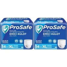 Prosafe Emici Külot Hasta Bezi Xl - Ekstra Büyük - Extra Large 28 Adet (2pk*14)